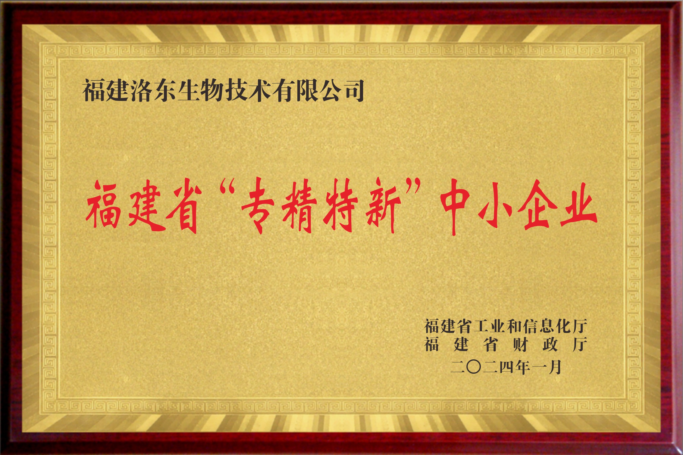 福建省“专精特新”企业